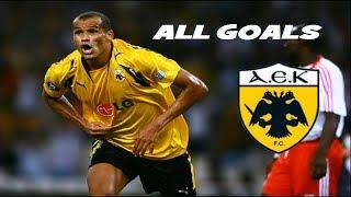 Rivaldo • All Goals For AEK • HD