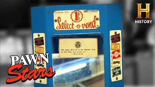 Pawn Stars Old Candy Machine Makes Chumlee Hungry Season 3