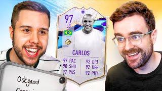 SQUAD BUILDER SHOWDOWN vs A PRO FIFA PLAYER