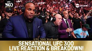 Joe Rogan Daniel Cormier & Jon Anik live reaction at #UFC300  Pereira v Hill & Gaethje v Holloway