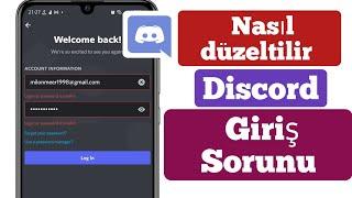 Discordda Giriş Hatası Nasıl Onarılır 2022  Discord Oturum Açma Sorununu Düzeltin