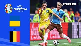 Ukraine vs. Belgien  - Highlights  EURO 2024  RTL Sport