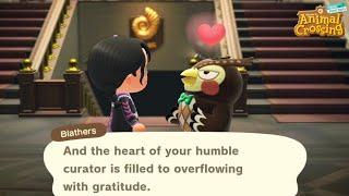 This Is Why Blathers Almost Falls in Love With You  Animal Crossing Museum  ACNH Art Gallery