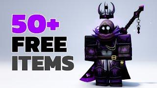 GET 50+ FREE ROBLOX ITEMS 2024