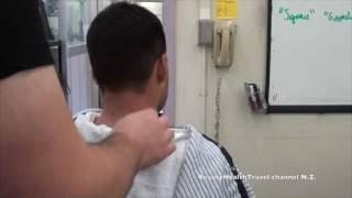 . Neck massage for barbers