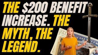 The $200 Social Security Benefit Boost News Update