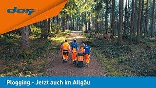 Dorr  Spaß beim Plogging - Der neue Trendsport jetzt auch im Allgäu - Joggen und Müllsammeln