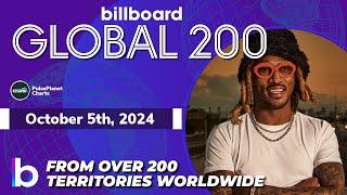 Billboard Global 200 Singles of This Week October 5th 2024