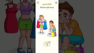 DOP 2 Gameplay Level 1571 Shorts Delete One Part Solution and Answer खेल शॉर्ट्स  Subscribe **