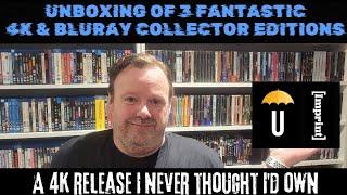 Unboxing Of 3 Fantastic 4k & Bluray Collector Editions.