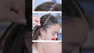 Peinados fáciles para niñas  #peinados #hairtutorial #peinadosbonitos #braidhairstyles #hair