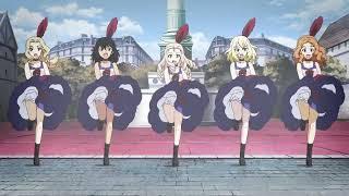 French School Dance can-can - Girls Und Panzer 04 Ova