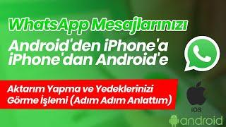 WhatsApp Yedeklenen Mesajları Geri Getirme 2024 Kılavuz iPhoneda & Androidde