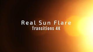 Real Sun Flare Transitions 4K