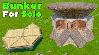 *Strong Solo Bunker* - Rust Base Design 2024