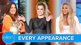 Every Time Khloé Kardashian Appeared on the ‘Ellen’ Show