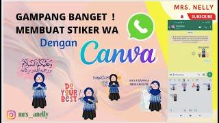 CARA MUDAH MEMBUAT STIKER WHATSAPP DENGAN CANVA