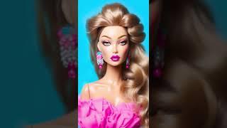 Model Gigi Hadid & Bella Hadid as a Barbie Doll 🩷 bryanbarnes.art #shorts  #gigihadid  #barbie