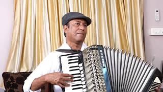 INSTRUMENTAL ON PIANO ACCORDION - MERE SAPANO KI RANI ft. Nitin Doshi