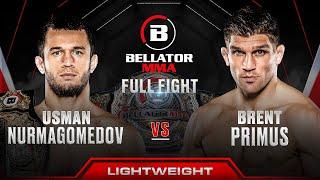 Usman Nurmagomedov vs Brent Primus Lightweight Title Bout  Bellator 300 Full Fight