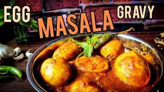 Egg masala gravy  simple & easy recipe  Egg masala curry in tamil