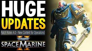 Huge Warhammer Space Marine 2 UPDATES -  NEW CONTENT Balancing Changes New Features + More News