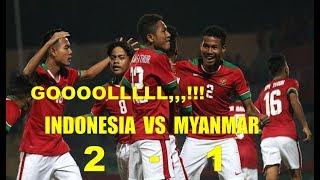 Highlight Full TIMNAS U-16 vs MYANMAR U16 Skor 2 - 1