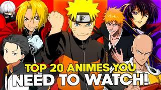 Top 20 Most Popular Anime of All Time