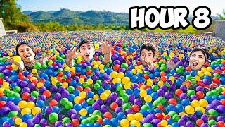 Last to Leave Ball Pit Swimming Pool - Challenge