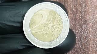 2 Euro 2001 coin value  France Two Euro Coin worth up $.400 Dont spend