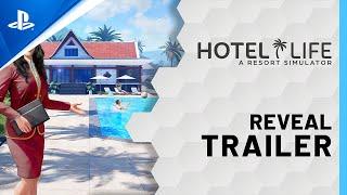 Hotel Life A Resort Simulator - Reveal Trailer  PS5 PS4