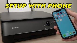 How to Setup Canon TS6420a & TS5320a Printer With Smart Phone