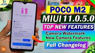 POCO M2 New MIUI 11.0.5.0 Stable Update  TOP New Features  Custom Watermark  POCO M2 MIUI 12 ?