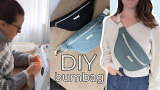 DIY large bag tutorial  How to make the viral Hannah Walker large bumbag