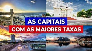 As Capitais com as Maiores Taxas de Desemprego