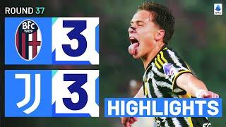 BOLOGNA-JUVENTUS 3-3  HIGHLIGHTS  Juve come back from THREE goals down  Serie A 202324