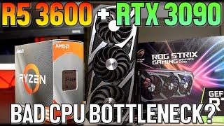 Does A Ryzen 5 3600 Bottleneck an RTX 30803090? - Should You Upgrade Your CPU For 1080P Gaming?