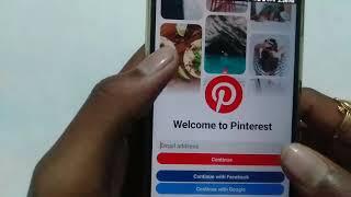 pinterest ki id kaise banaye How to create account on Pinterest App