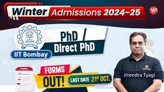 IIT Bombay Winter Admissions 2024-25 started