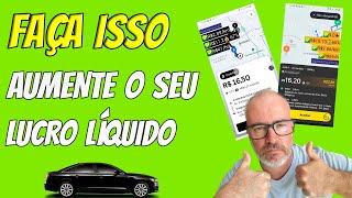 GANHAR MAIS NO APLICATIVO RODANDO MENOS  Uber da Dinheiro ou não?