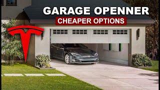 Tesla Software Update New Garage Door Option with MyQ