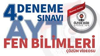 Şubat 2024 - YKS 4. Deneme Sınavı AYT FEN BİLİMLERİ Çözüm Videoları