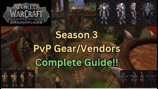 DragonFlight PVP Season 3 10.2.5 How To Gear and Upgrade