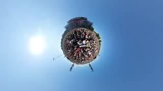 Yungblud - I Think I´m OK Epic Insta360 Tiny Planet live at Rock im Park 2023