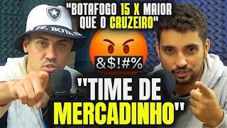  BOTAFOGO É MAIOR QUE O CRUZEIRO TORCEDOR DO BOTAFOGO DETONA O CRUZEIRO SUPERMERCADINHO MAIS