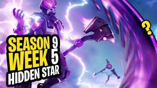 Find the Secret Star in Loading Screen 5 - WEEK 5 SECRET BANNER SEASON 9 LOCATION