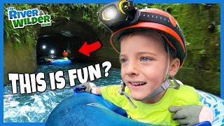 CRAZY FUN Tubing in Tunnels in Hawaii   Adventure Travel with Kids