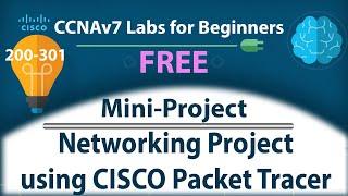 Networking Mini Project-1 using CISCO Packet Tracer  Computer Science Project