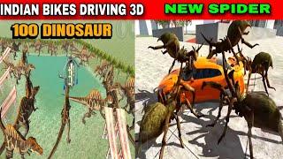 New Spider 100 Dinosaur  Funny Gameplay Indian Bikes Driving 3d 