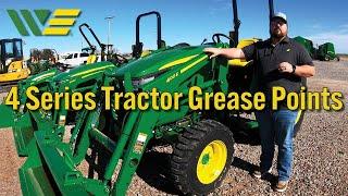 ALL Grease Points on John Deere 4 Series Tractors